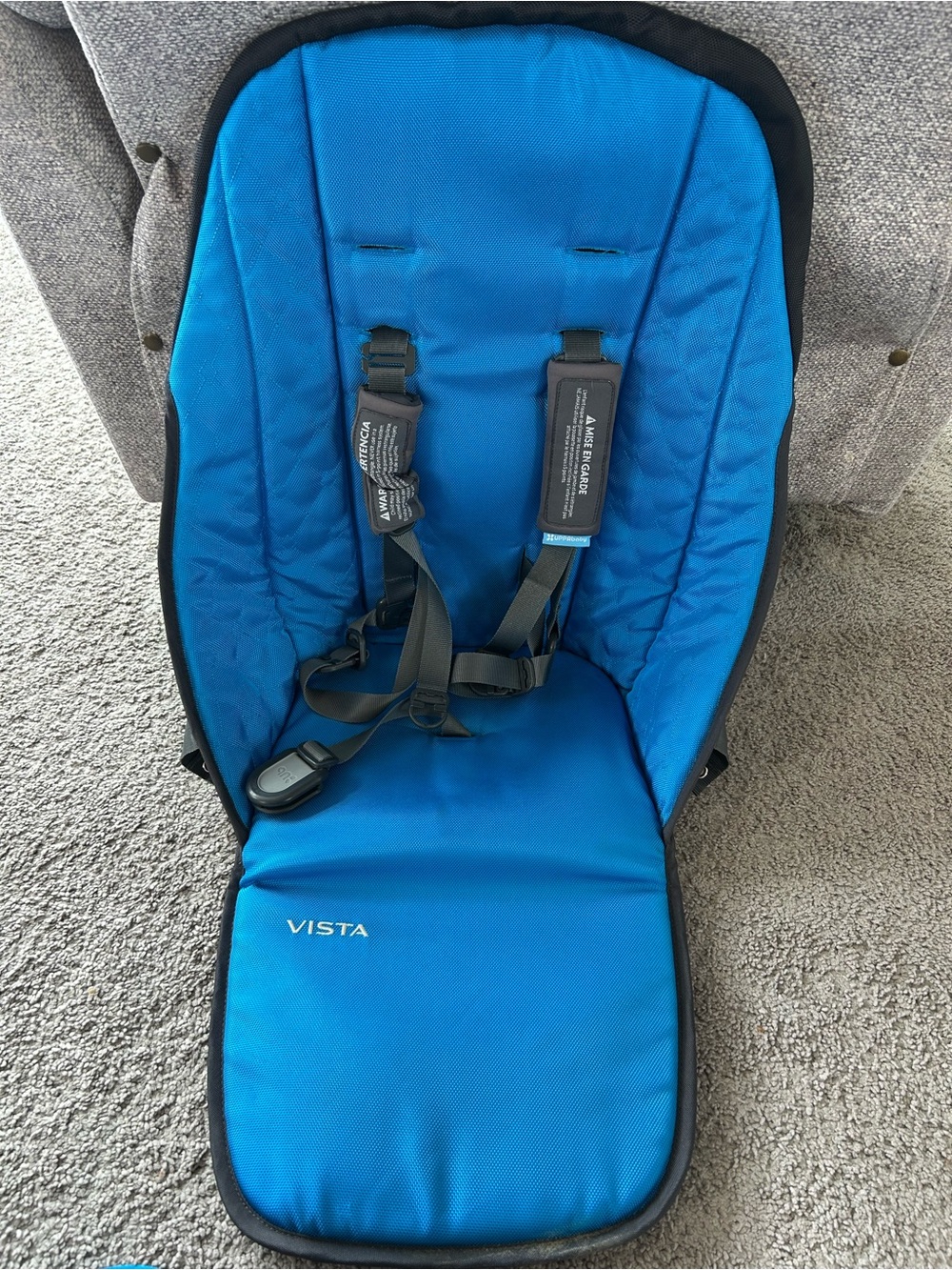 Uppababy 2017 Vista seat fabric and canopy
